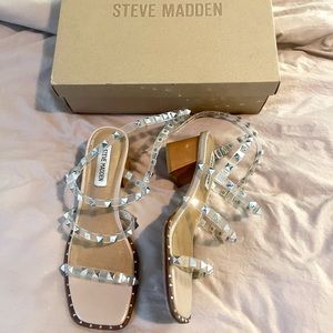 Steve Madden Clear Heels
